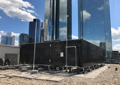 La cabina climatica rotec a Francoforte sul Meno